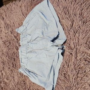 Papaya summer stripped shorts S